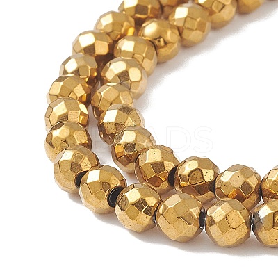 Non-Magnetic Synthetic Hematite Beads Strands X-G-Q663-1-1