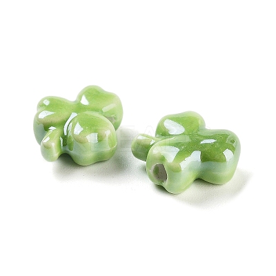 Glazed Porcelain Beads X-PORC-O005-08-1