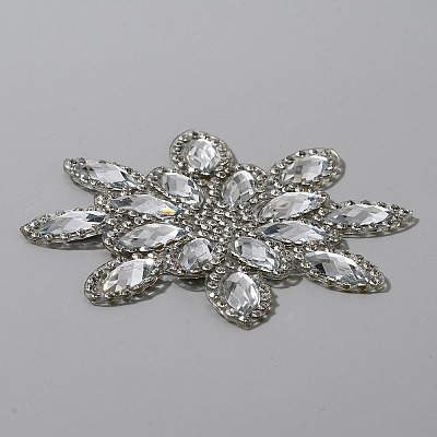 Hotfix Rhinestones LS-PATC-WH0001-48-1