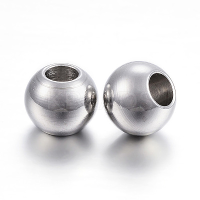 Tarnish Resistant 201 Stainless Steel Beads X-STAS-E113-20P-1