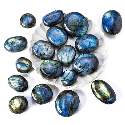 Natural Labradorite Oval Stone PW-WG14895-02-1
