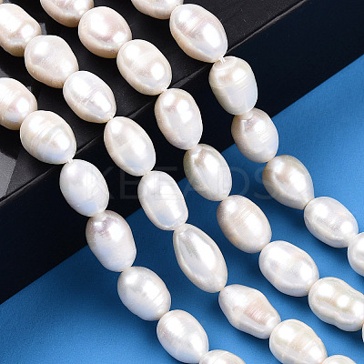 Natural Cultured Freshwater Pearl Beads Strands PEAR-N012-07R-1
