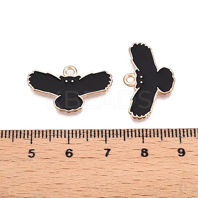 Halloween Theme Alloy Enamel Pendants PALLOY-N176-48-RS-1