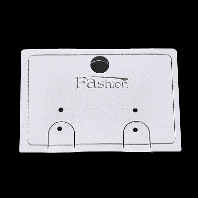 Paper & Plastic Earring Display Card with Word Fashion CDIS-L009-12-1