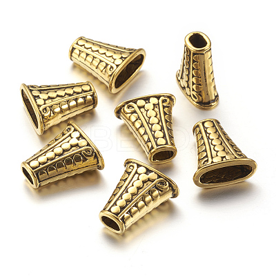Tibetan Style Bead Cones LS-X-GLF1281Y-NF-1