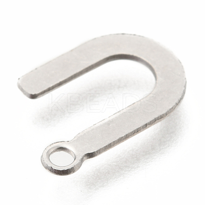 Non-Tarnish 201 Stainless Steel Charms STAS-C021-06P-U-1