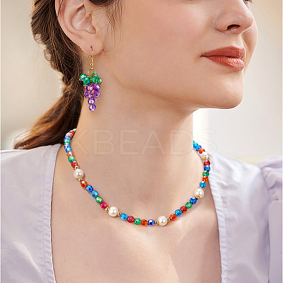 1080Pcs 12 Style Transparent Acrylic Beads PACR-TA0001-11-1