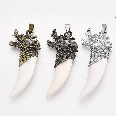 Resin Big Pendants PALLOY-T069-51P-1
