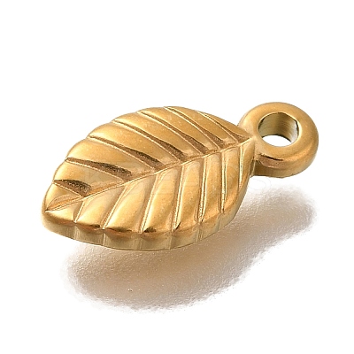 Ion Plating(IP) 304 Stainless Steel Charms STAS-P371-029G-1