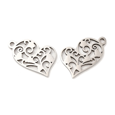 Non-Tarnish 316L Surgical Stainless Steel Pendants STAS-F297-17P-1
