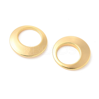 SHEGRACE Brass Flat Round Charms XGR0119G-108G-1