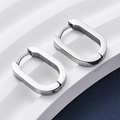 Tarnish Resistant 304 Stainless Steel Huggie Hoop Earrings LS-STAS-H156-11A-P-1