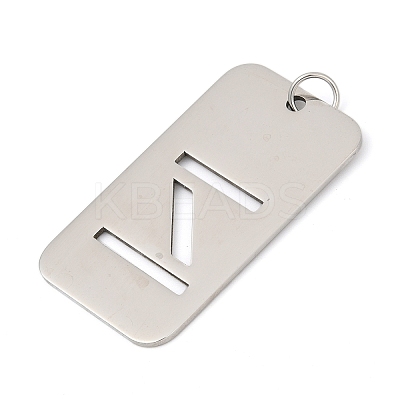 304 Stainless Steel Pendants STAS-M115-01P-Z-1
