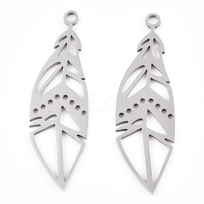 Non-Tarnish 201 Stainless Steel Pendants STAS-S105-JN877-1-1