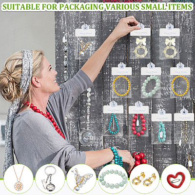 Paper Hair Clip Display Cards CDIS-PH0001-68-1