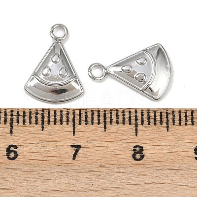 Fruit 304 Stainless Steel Charms STAS-H242-03P-01-1