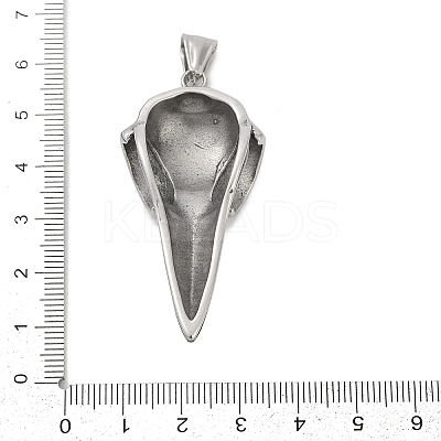 316 Surgical Stainless Steel Big Pendants STAS-D304-06P-1