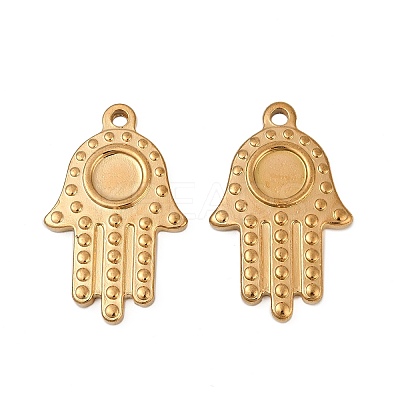 PVD Vacuum Plating 304 Stainless Steel Pendants STAS-I105-21G-1