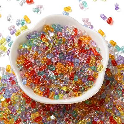 Transparent Acrylic Beads MACR-L010-02-1