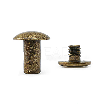 Brass Rivet LS-OFST-PW0003-21D-AB-1