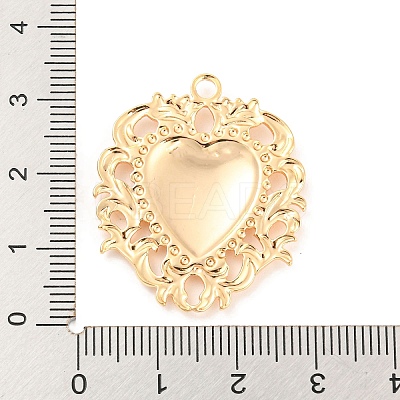 Rack Plating Brass Pendants KK-M261-03G-1