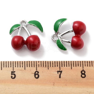 Rack Plating Alloy Enamel Pendants LS-PALLOY-F311-11P-1