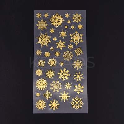 Waterproof Hot Stamping Stickers DIY-K016-A07-1