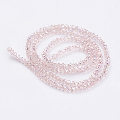 Electroplate Glass Beads Strands LS-EGLA-R048-2mm-31-1