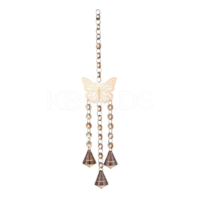 Butterfly Hanging Crystal Chandelier Pendant LS-HJEW-M002-02-1