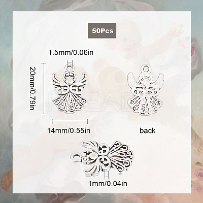 Tibetan Style Alloy Pendants PALLOY-SC0004-08-1