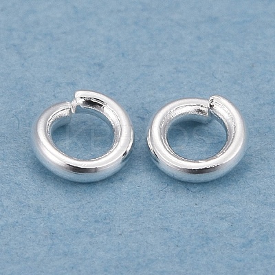 Rack Plating Brass Open Jump Rings KK-O139-18D-S-1