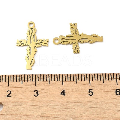 Ion Plating(IP) 304 Stainless Steel Pendants LS-STAS-J042-23G-1
