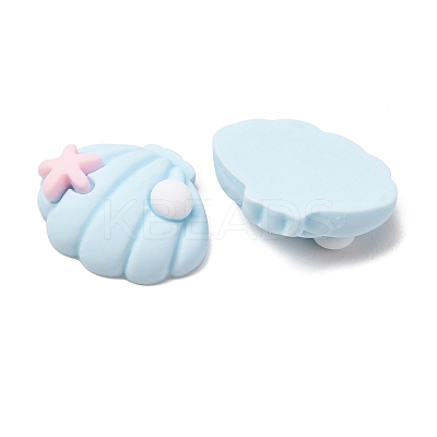 Opaque Resin Cabochons RE-CBA49A8-09-1
