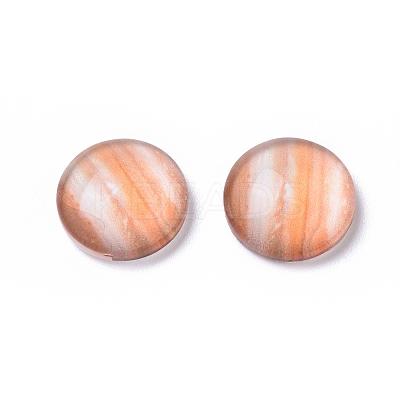 Glass Cabochons LS-GLAA-WH0015-15A-06-1