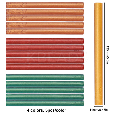 Glue Gun Sealing Wax Sticks DIY-CP0003-78G-1
