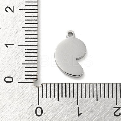 304 Stainless Steel Pendants STAS-M069-02G-P-1