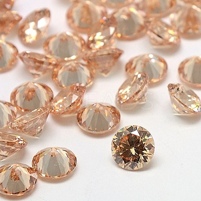 Cubic Zirconia Cabochons ZIRC-M002-2.5mm-001-1