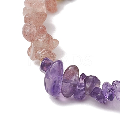 Sagittaus Guardian Gemstone Stretch Bracelets BJEW-JB11108-11-1