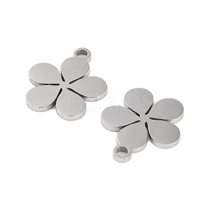 Non-Tarnish 316 Stainless Steel Charms STAS-C096-10C-P-1