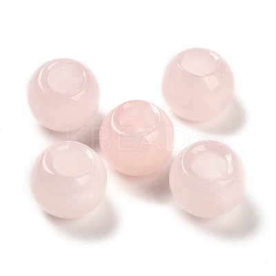 Natural & Synthetic Mixed Stone European Beads G-R488-01-1