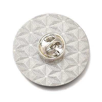 Twelve Constellation Creative Alloy Badges Constellation Brooches LS-JEWB-S033-01P-D-1
