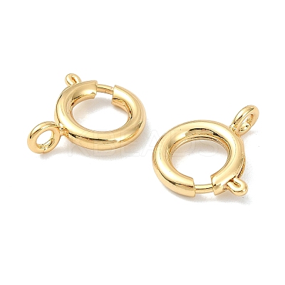 SHEGRACE Brass Spring Ring Clasps XGRPCN257-222G-1