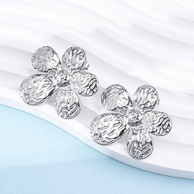 304 Stainless Steel Stud Earrings for Women EJEW-K306-13P-1