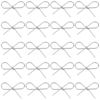 30Pcs 316 Stainless Steel Pendant STAS-DC0007-83-1