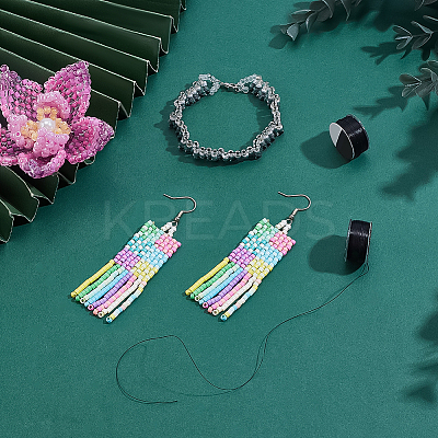 2 Rolls Nylon Beading Threads NWIR-PH0002-38A-1