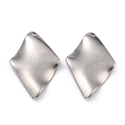 Tarnish Resistant 304 Stainless Steel Pendants STAS-P282-06P-1