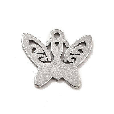 Non-Tarnish 201 Stainless Steel Pendants STAS-E176-11P-1