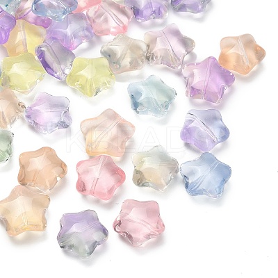 Transparent Glass Beads X-GLAA-B029-01A-1