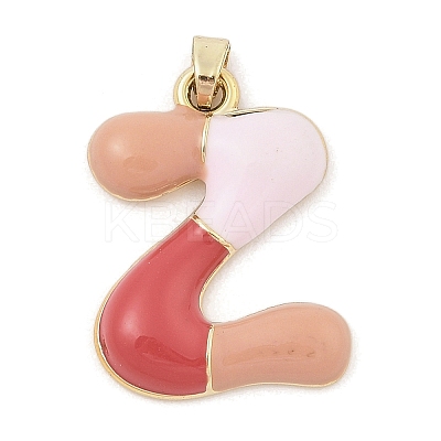 Alloy Enamel Pendants ENAM-S023-01G-Z-1