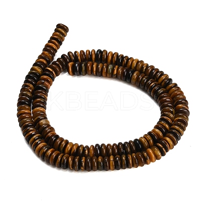 Natural Tiger Eye Beads Strands G-P354-02-2x6mm-1